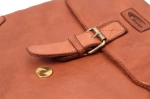 Menzo MB 76 Ledertasche gewaschen / Washed Bag- Umhängetaschen - Shopper