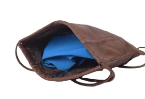 Menzo MB83 - Rucksack Rindsleder washed/braun- Rucksäcke