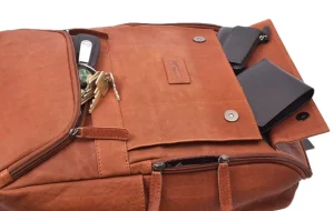 Menzo MB85 - Rucksack Rindsleder washed/cognac für 15