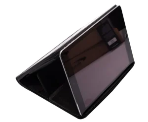 Menzo MB46 Dokumenten & Tabletmappe A5 Büffelleder/schwarz- Schreibmappen A5 | Schreibmappen A4