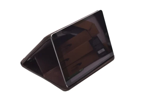Menzo MB46 Dokumenten & Tabletmappe A5 Büffelleder/marone- Schreibmappen A5 | Schreibmappen A4