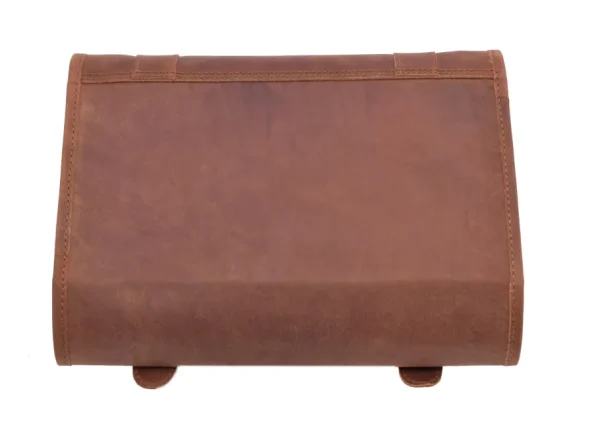 Menzo MB52 Kulturtasche Büffelleder/deltabraun- Kulturbeutel
