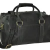 Menzo MB14 Reisetasche Büffelleder/schwarz- Handgepäck | Reisetaschen