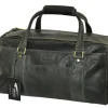 Menzo MB27 Reisetasche Büffelleder/schwarz- Handgepäck | Reisetaschen
