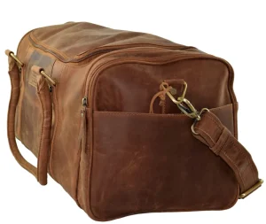 Menzo MB35 Reisetasche Büffelleder/deltabraun- Reisetaschen