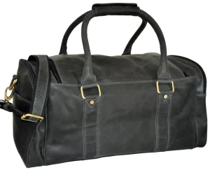 Menzo MB35 Reisetasche Büffelleder/schwarz- Reisetaschen