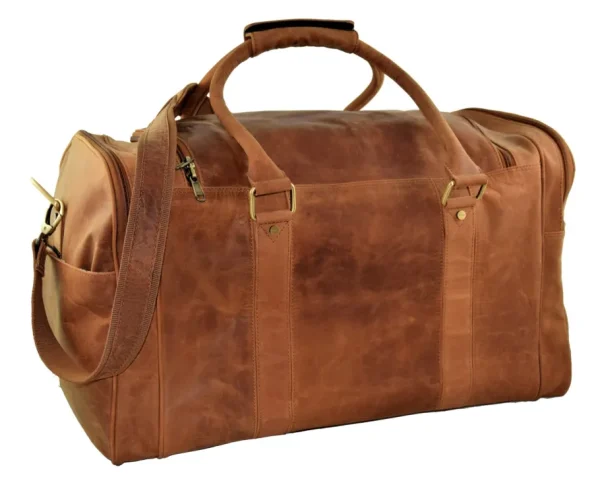 Menzo MB23 Reisetasche Büffelleder/delta- Reisetaschen