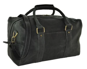 Menzo MB14 Reisetasche Büffelleder/schwarz- Handgepäck | Reisetaschen