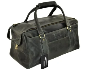 Menzo MB27 Reisetasche Büffelleder/schwarz- Handgepäck | Reisetaschen