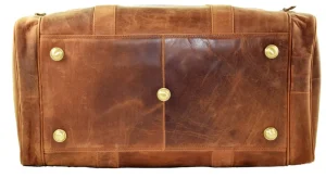 Menzo MB35 Reisetasche Büffelleder/deltabraun- Reisetaschen