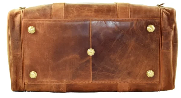 Menzo MB35 Reisetasche Büffelleder/deltabraun- Reisetaschen