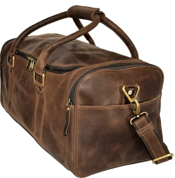 Menzo MB35 Reisetasche Büffelleder/marone- Reisetaschen
