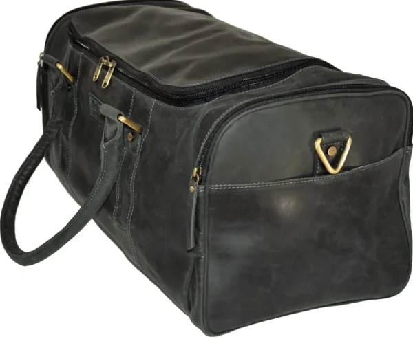 Menzo MB35 Reisetasche Büffelleder/schwarz- Reisetaschen