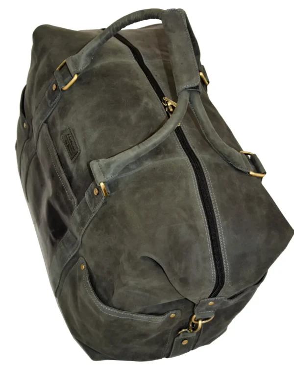 Menzo MB21 Reisetasche Büffelleder/schwarz- Reisetaschen