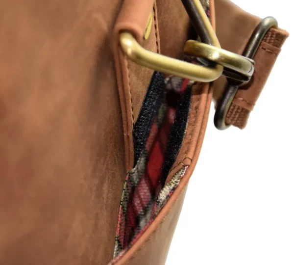Menzo MB23 Reisetasche Büffelleder/delta- Reisetaschen