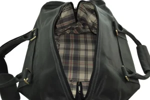 Menzo MB14 Reisetasche Büffelleder/schwarz- Handgepäck | Reisetaschen
