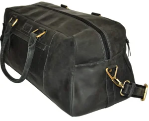 Menzo MB20 Reisetasche Büffelleder/schwarz- Reisetaschen