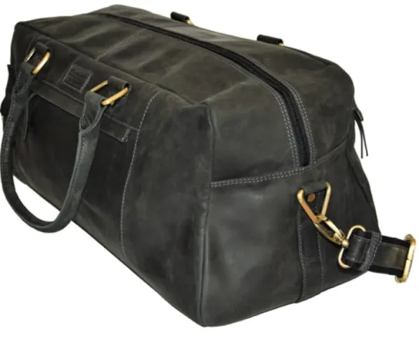 Menzo MB20 Reisetasche Büffelleder/schwarz- Reisetaschen