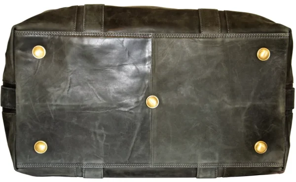 Menzo MB21 Reisetasche Büffelleder/schwarz- Reisetaschen