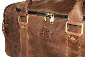 Menzo MB35 Reisetasche Büffelleder/marone- Reisetaschen