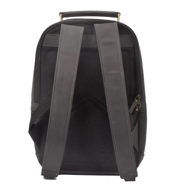 Menzo MB59 Rucksack Büffelleder/schwarz- Rucksäcke
