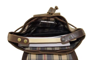 Menzo MB3 Rucksack Büffelleder/marone- Rucksäcke