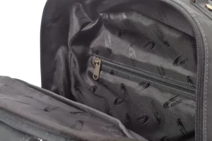 Menzo MB59 Rucksack Büffelleder/schwarz- Rucksäcke