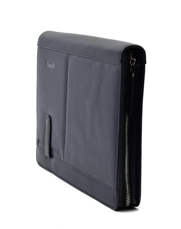 Menzo MB101 Schreibmappe A4 Nappaleder/navy- Schreibmappen A4
