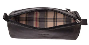 Menzo MB31 Stifteetui Büffelleder/schwarz- Stifteetuis