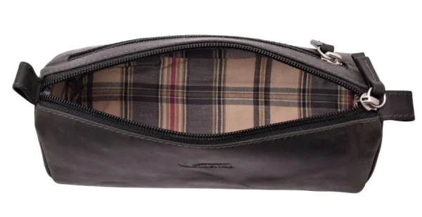 Menzo MB31 Stifteetui Büffelleder/schwarz- Stifteetuis