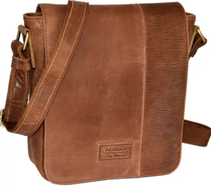 Menzo MB8 Umhängetasche Büffelleder/deltabraun- Umhängetaschen - Shopper | Laptoptaschen