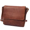 Menzo MB113 Umhängetasche Büffelleder/cognac- Umhängetaschen - Shopper