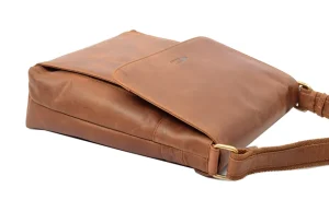 Menzo MB81 Umhängetasche Büffelleder/deltabraun- Umhängetaschen - Shopper | Laptoptaschen