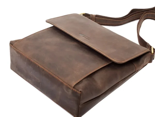 Menzo MB81 Umhängetasche Büffelleder/marone- Umhängetaschen - Shopper | Laptoptaschen