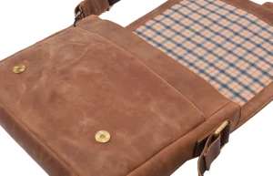 Menzo MB118 Umhängetasche Büffelleder/deltabraun- Umhängetaschen - Shopper | Laptoptaschen