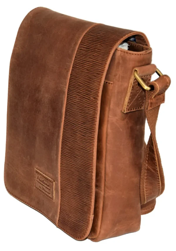Menzo MB8 Umhängetasche Büffelleder/deltabraun- Umhängetaschen - Shopper | Laptoptaschen