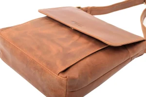 Menzo MB81 Umhängetasche Büffelleder/deltabraun- Umhängetaschen - Shopper | Laptoptaschen