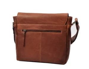 Menzo MB111 Umhängetasche Büffelleder/cognac- Umhängetaschen - Shopper | Laptoptaschen