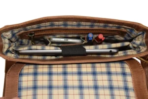 Menzo MB8 Umhängetasche Büffelleder/deltabraun- Umhängetaschen - Shopper | Laptoptaschen