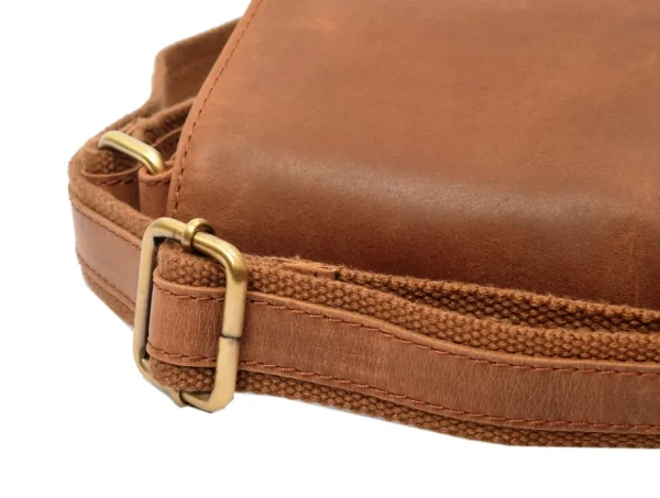 Menzo MB81 Umhängetasche Büffelleder/deltabraun- Umhängetaschen - Shopper | Laptoptaschen