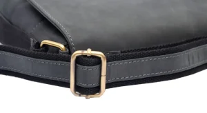 Menzo MB81 Umhängetasche Büffelleder/schwarz- Umhängetaschen - Shopper | Laptoptaschen