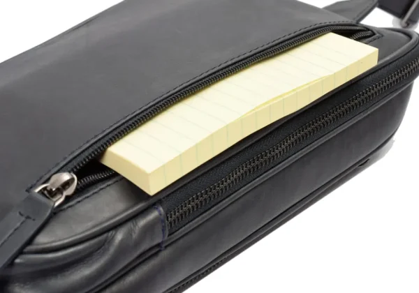 Menzo MB68D - Cross-Body-Bag Rindsleder/blau- Umhängetaschen - Shopper | Rucksäcke