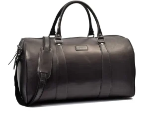 Menzo MB67D Reisetasche Rindsleder/schwarz- Reisetaschen