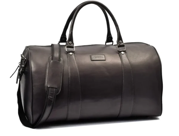 Menzo MB67D Reisetasche Rindsleder/schwarz- Reisetaschen