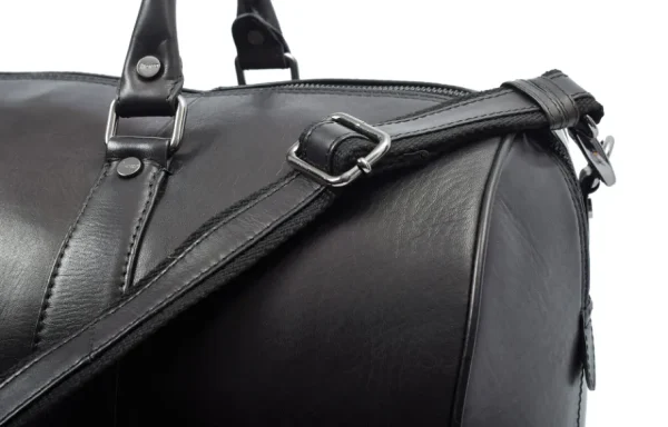 Menzo MB67D Reisetasche Rindsleder/schwarz- Reisetaschen