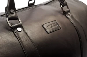 Menzo MB67D Reisetasche Rindsleder/schwarz- Reisetaschen