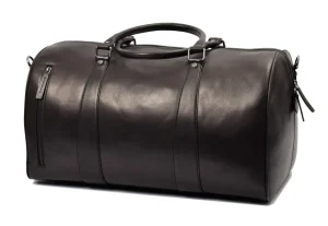 Menzo MB67D Reisetasche Rindsleder/schwarz- Reisetaschen
