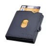 Menzo X-POC 7048 Kreditkarten Slim-Wallet Rindsleder/ blau- X-poc